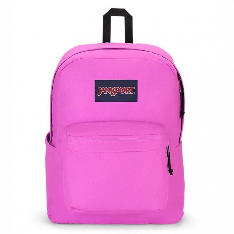 JanSport SuperBreak® Plus Sırt çantaları Dizüstü Sırt Çantası Pembe | YTRVQ28394