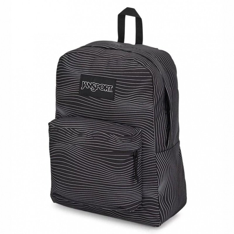 JanSport SuperBreak® Plus Sırt çantaları Dizüstü Sırt Çantası Siyah | QTRWA52022