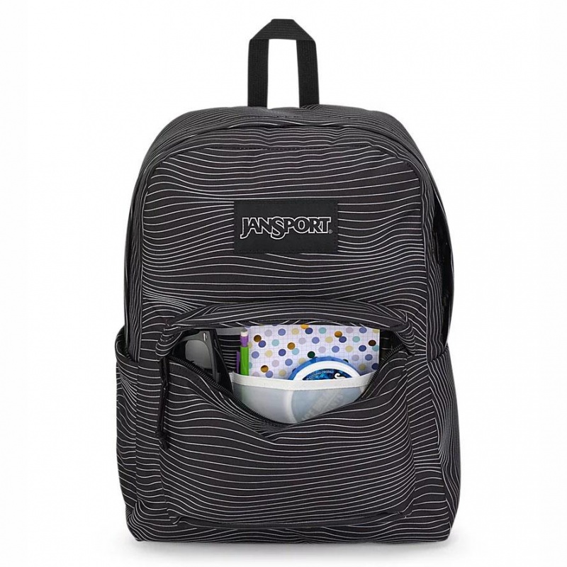 JanSport SuperBreak® Plus Sırt çantaları Dizüstü Sırt Çantası Siyah | QTRWA52022