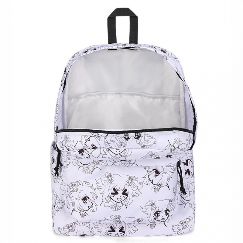 JanSport SuperBreak® Plus Sırt çantaları Dizüstü Sırt Çantası Beyaz | ETRVG19331