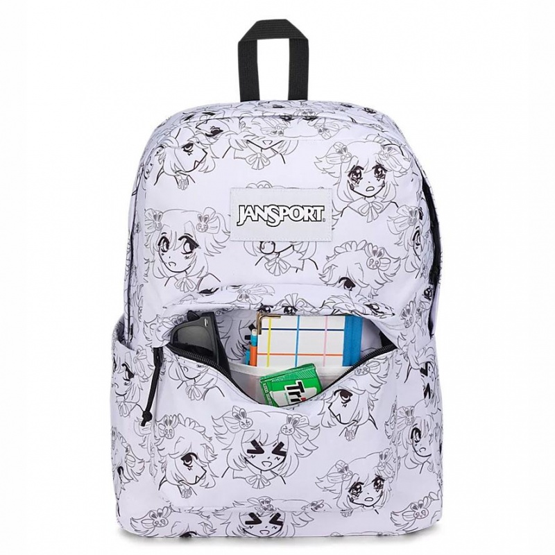 JanSport SuperBreak® Plus Sırt çantaları Dizüstü Sırt Çantası Beyaz | ETRVG19331