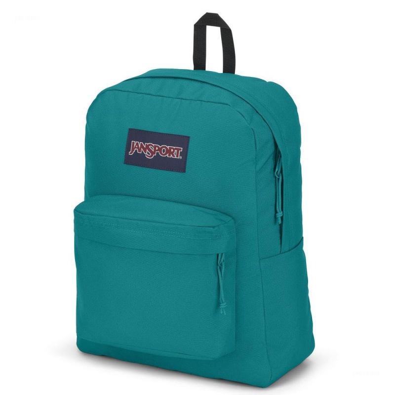 JanSport SuperBreak® Plus Sırt çantaları Dizüstü Sırt Çantası Turkuaz | XTRGW48356