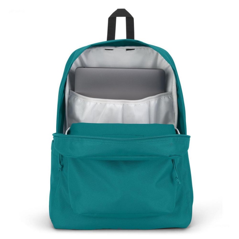 JanSport SuperBreak® Plus Sırt çantaları Dizüstü Sırt Çantası Turkuaz | XTRGW48356