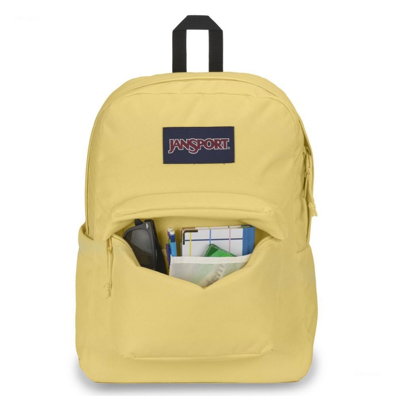 JanSport SuperBreak® Plus Sırt çantaları Dizüstü Sırt Çantası Sarı | PTRER21502