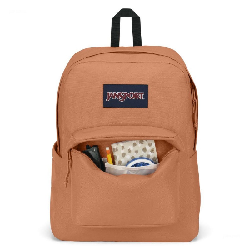 JanSport SuperBreak® Plus Sırt çantaları Dizüstü Sırt Çantası Turuncu | TREGJ88891