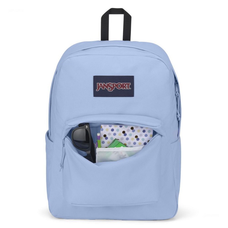 JanSport SuperBreak® Plus Sırt çantaları Dizüstü Sırt Çantası Açık Mavi | DTRVO23623