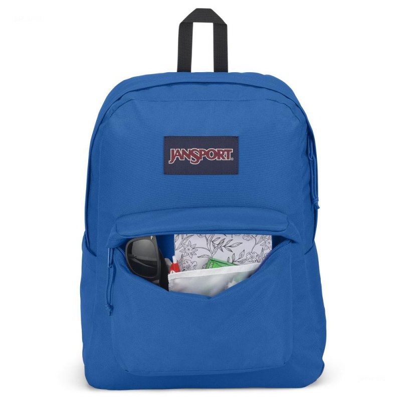 JanSport SuperBreak® Plus Sırt çantaları Dizüstü Sırt Çantası Mavi | YTRGT99369