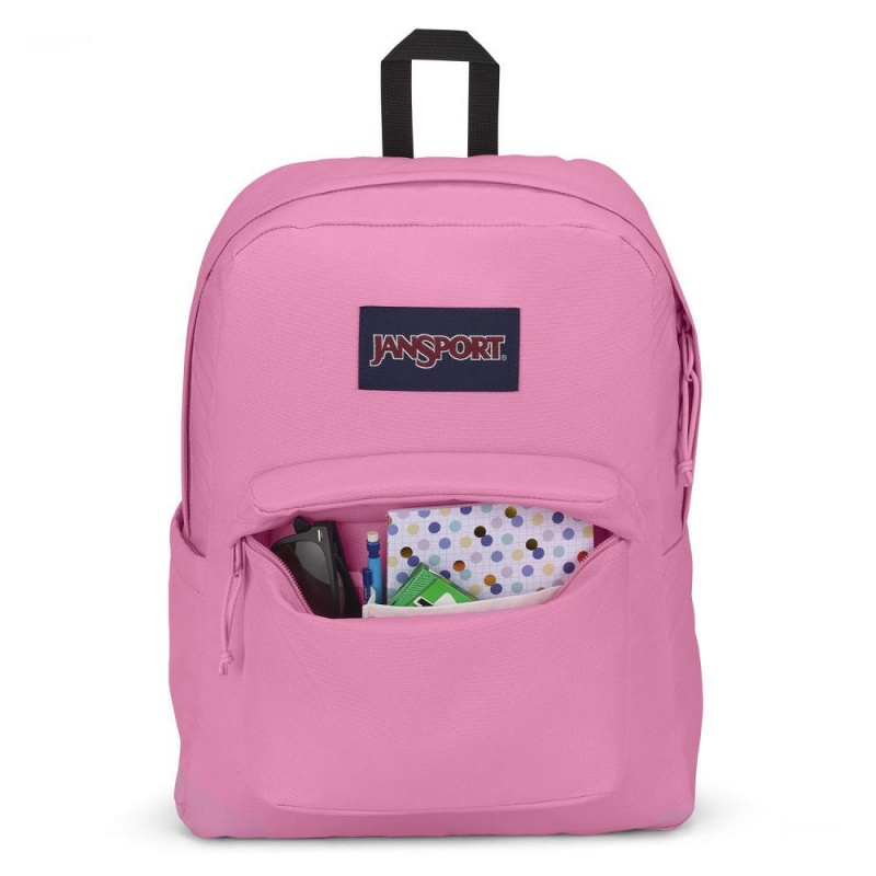 JanSport SuperBreak® Plus Sırt çantaları Dizüstü Sırt Çantası Pembe | TRXMI26577