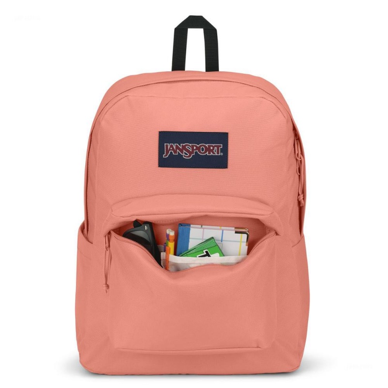 JanSport SuperBreak® Plus Sırt çantaları Dizüstü Sırt Çantası Pembe | YTRGT49329