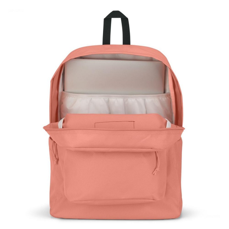 JanSport SuperBreak® Plus Sırt çantaları Dizüstü Sırt Çantası Pembe | YTRGT49329