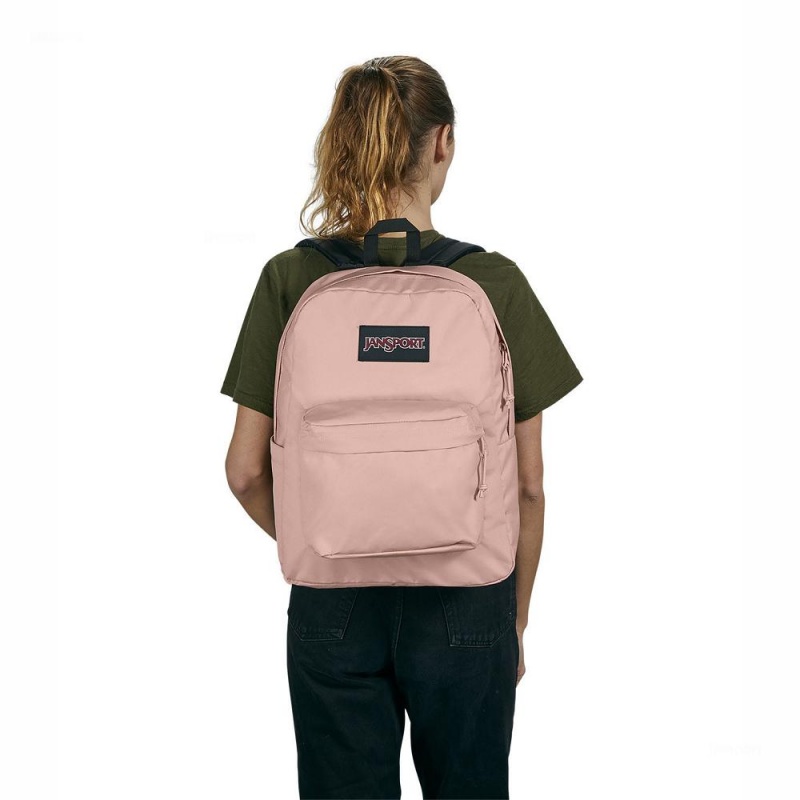 JanSport SuperBreak® Plus Sırt çantaları Dizüstü Sırt Çantası Pembe | TTRWZ75649