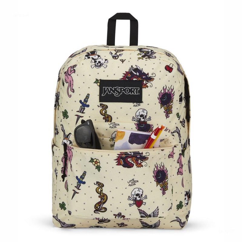 JanSport SuperBreak® Plus Sırt çantaları Dizüstü Sırt Çantası Bej Rengi | TRNZX22322