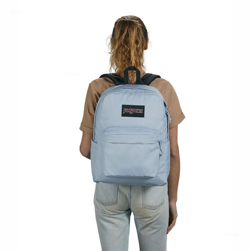 JanSport SuperBreak® Plus Sırt çantaları Dizüstü Sırt Çantası Açık Mavi | MTRHR47012