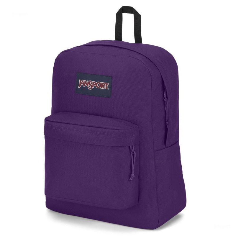 JanSport SuperBreak® Plus Sırt çantaları Okul Sırt Çantaları Mor | TRZDE33375