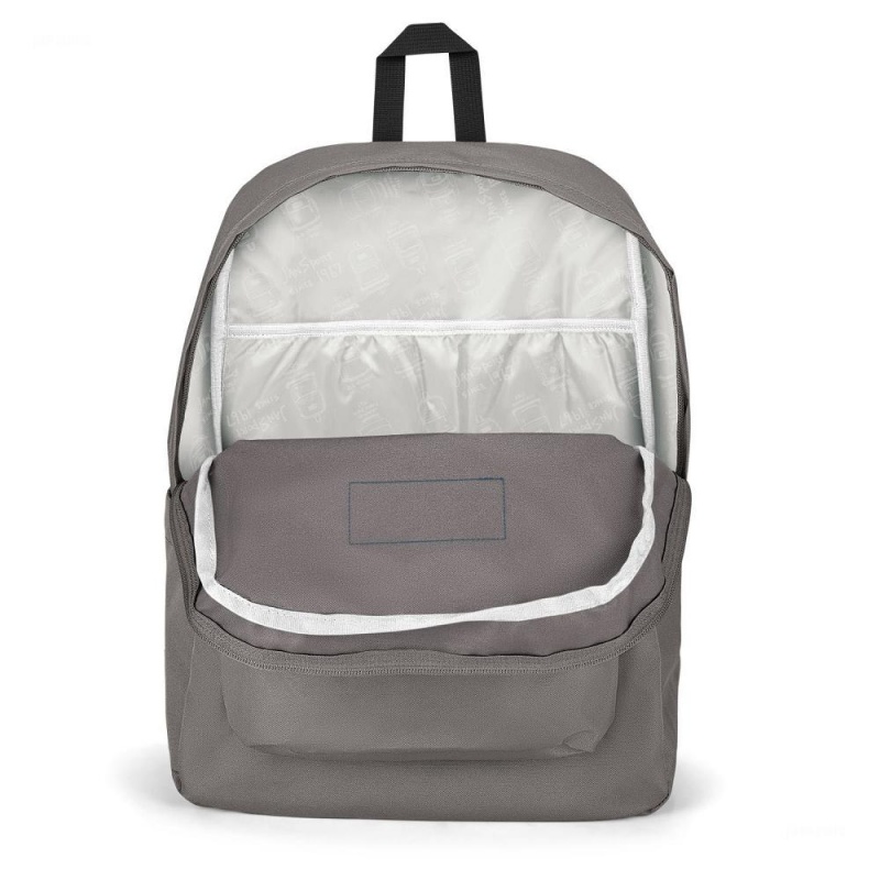 JanSport SuperBreak® Plus Sırt çantaları Okul Sırt Çantaları Koyu Gri | ETRVG46811