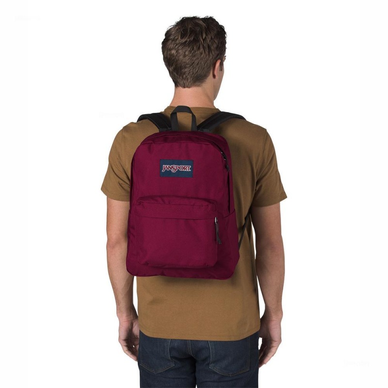 JanSport SuperBreak® Sırt çantaları Okul Sırt Çantaları Bordo | GTRUC42464