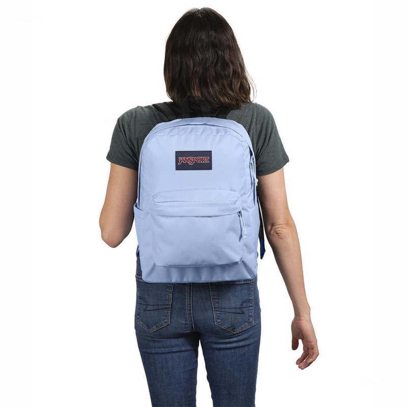 JanSport SuperBreak® Sırt çantaları Okul Sırt Çantaları Açık Mavi | LTRSX25102