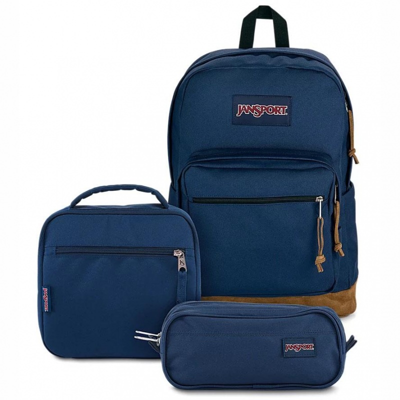 JanSport TIMELESS BLUE NAVY BUNDLE Sırt çantaları Okul Sırt Çantaları Lacivert | YTRGT34270